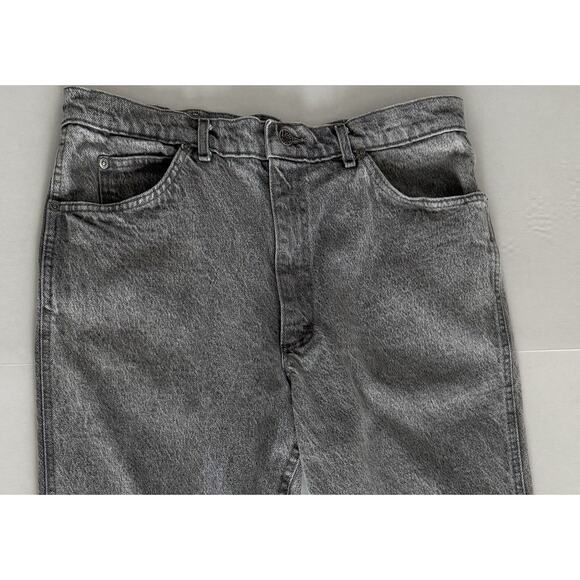 Vintage Lee Jeans Mens 36x34 Union USA Gray Stone Wash Straight Leg 80s 90's - Picture 1 of 14